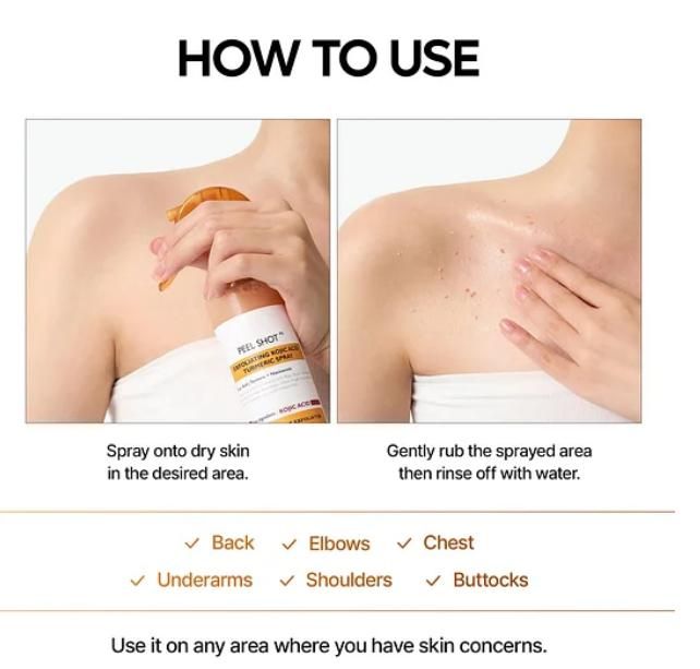 GlowShot Kojic Turmeric Spray